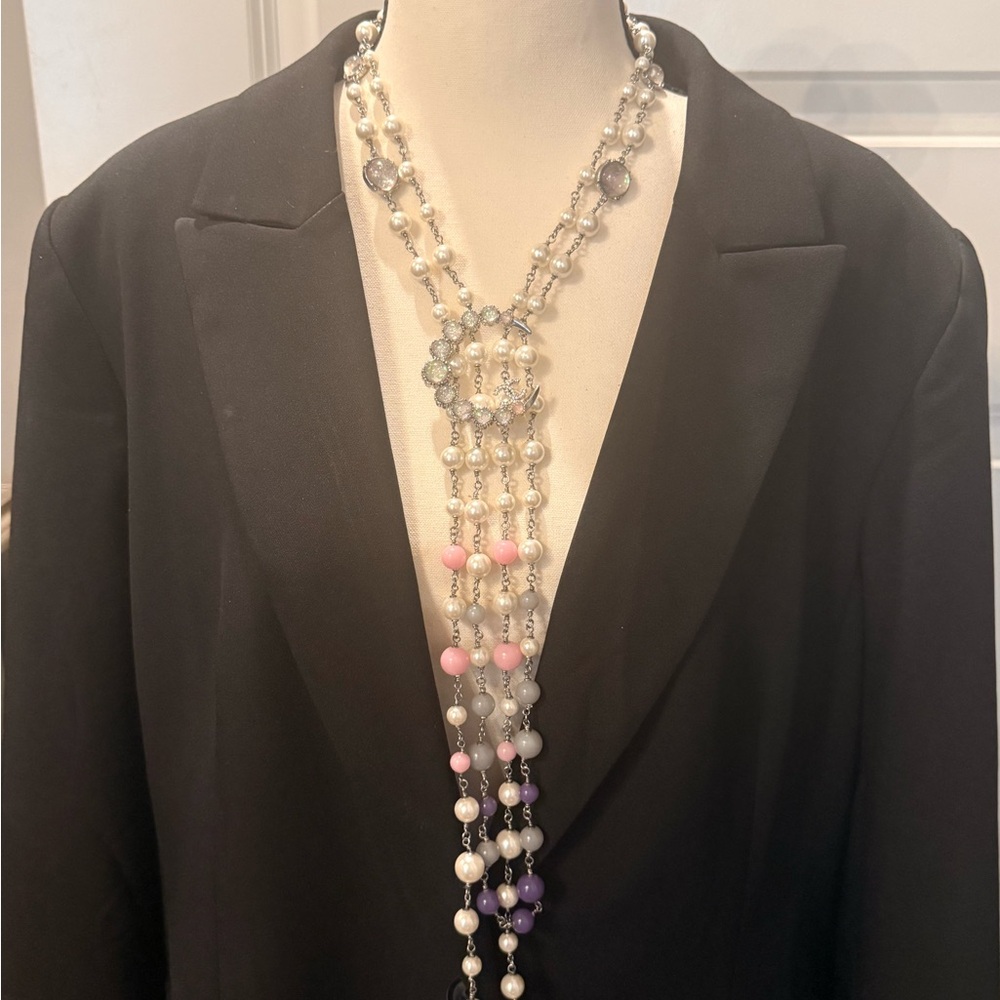 Elegant Multi-Color Beaded Necklace